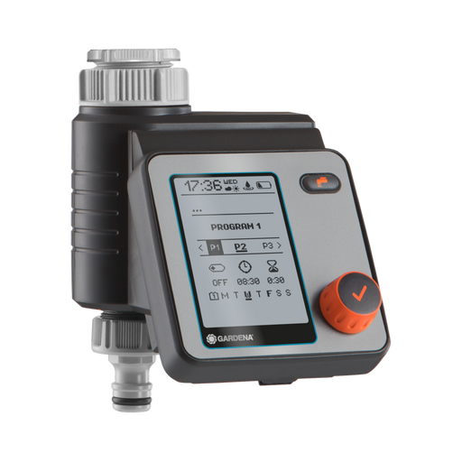 Water Control Master, Ultimate Water Timer for Efficient Irrigation, Sensor Connection, 6 Watering Cycles