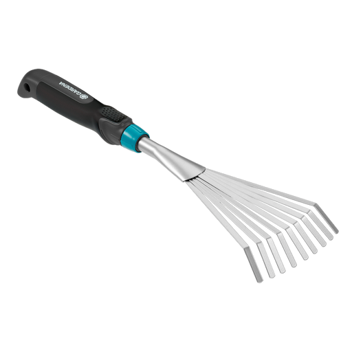 Comfort Hand Rake, 12 cm Working Width, Small Garden Areas