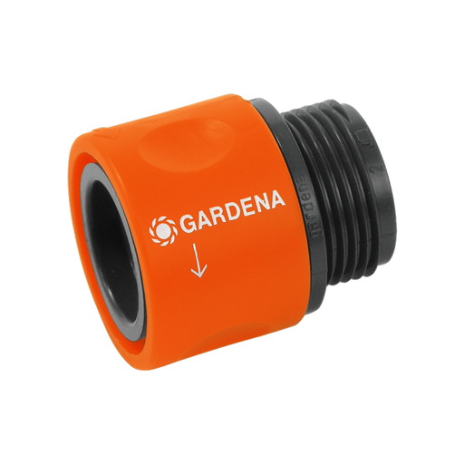 Threaded Hose Connector 26.5 mm (G 3/4"), Screw-Type Hose Connection