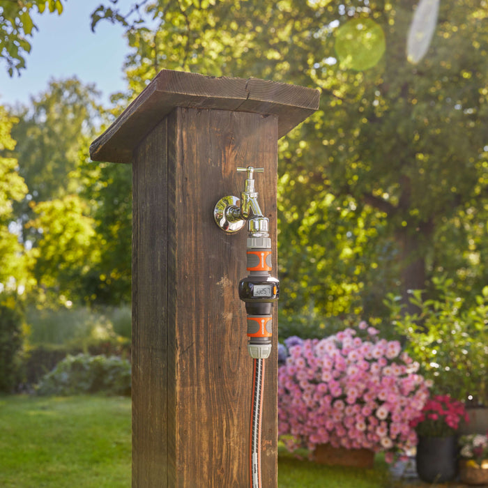 AquaCount Water Meter for Efficient Garden Water Management, Monitor Water Consumption