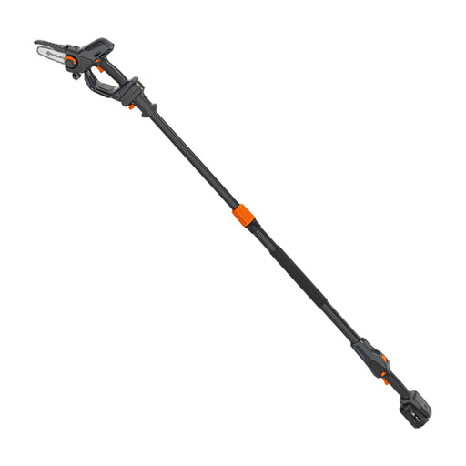 Aspire™ PE5-P4A Telescopic Battery Pruning Saw, 18 V, Li-Ion, 3 m Reach, 12.5 cm Blade, 75 mm Cutting Width