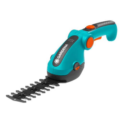 Battery Grass and Shrub Shears ComfortCut Li Equipped with Grass, Boxwood and Shrub Blade, 8 cm Cutting Width