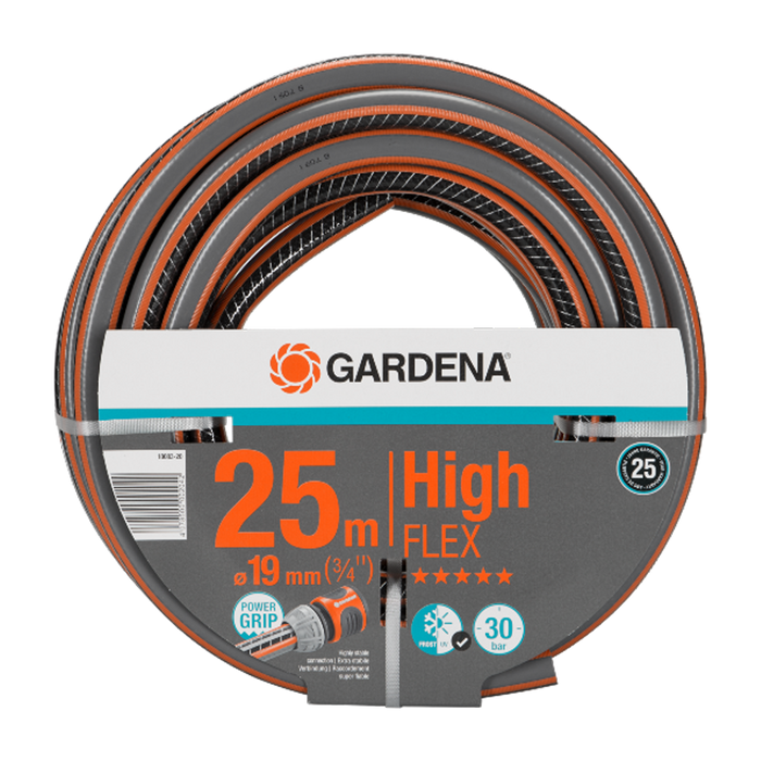 Comfort HighFLEX Hose 19 mm (3/4"), 25 m, 30 bar Burst Pressure, Optimal Hold & Everlasting