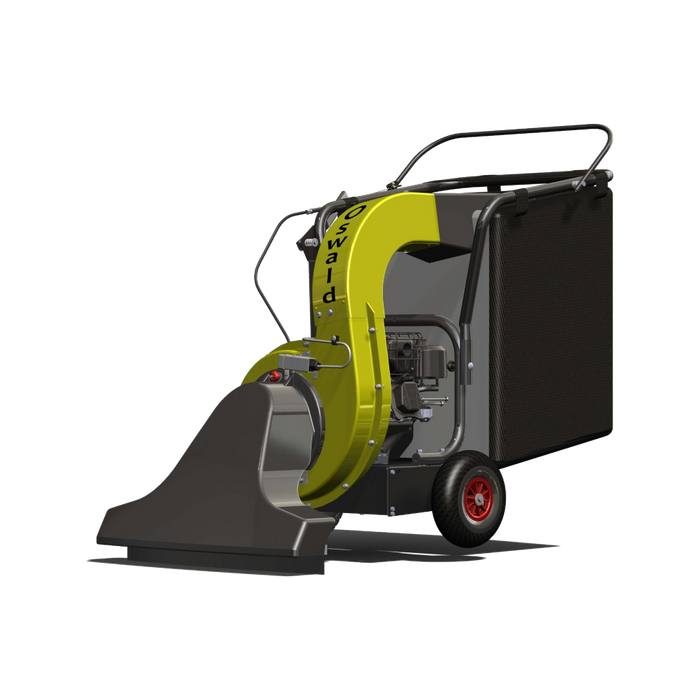 Oswald Italian Vacuum Cleaner, Industrial-Grade Cleaning, 6.5 hp, 230 l Collector Capacity, 330 mm Impeller Diameter