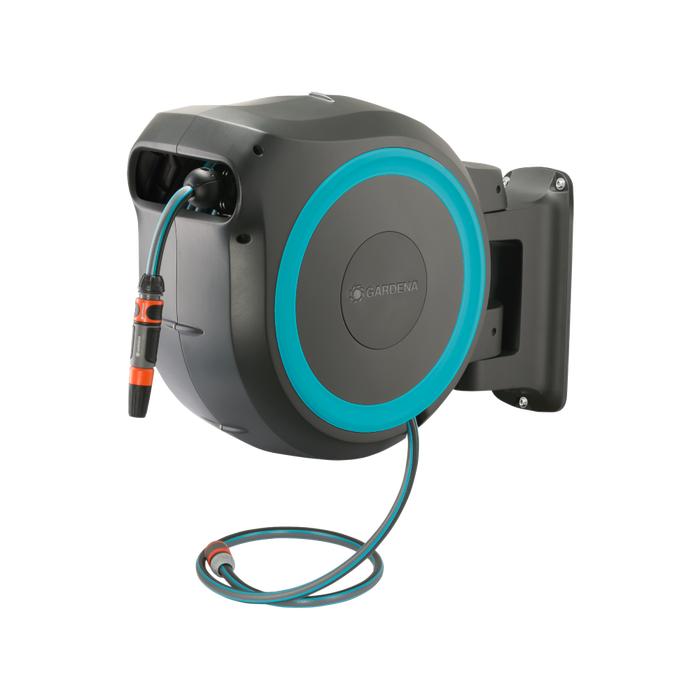 Wall-Mounted Hose Box RollUp M/L 25 m, 13 mm (1/2"), Easy Garden Watering