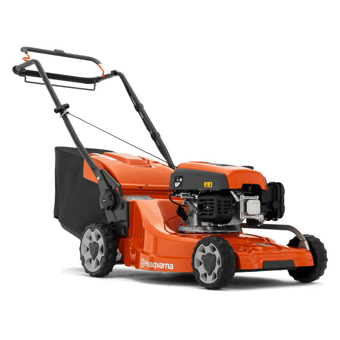 LC 247S Petrol Lawn Mower for Medium-Sized Gardens, Self-Propelled, 5.5 hp, 47 cm Blade Diameter, 55 l Collector