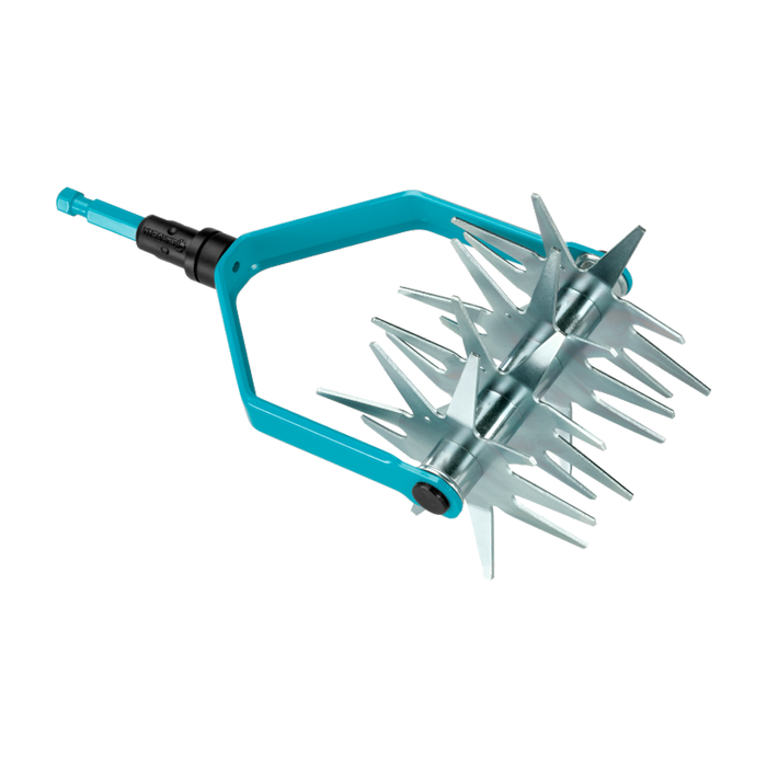 Combisystem Star Tiller, 14 cm Working Width, Ideal for Seed Preparation & Soil Loosening