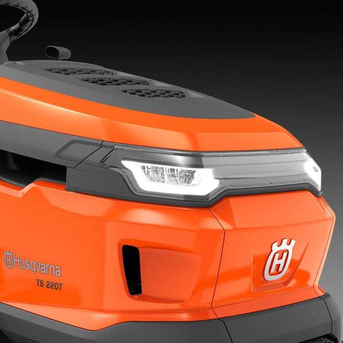 TC 220TD Petrol Garden Tractor, Medium to Large-Sized Gardens, 20 hp, 320 l Rear Collector, 108 cm Blade Length