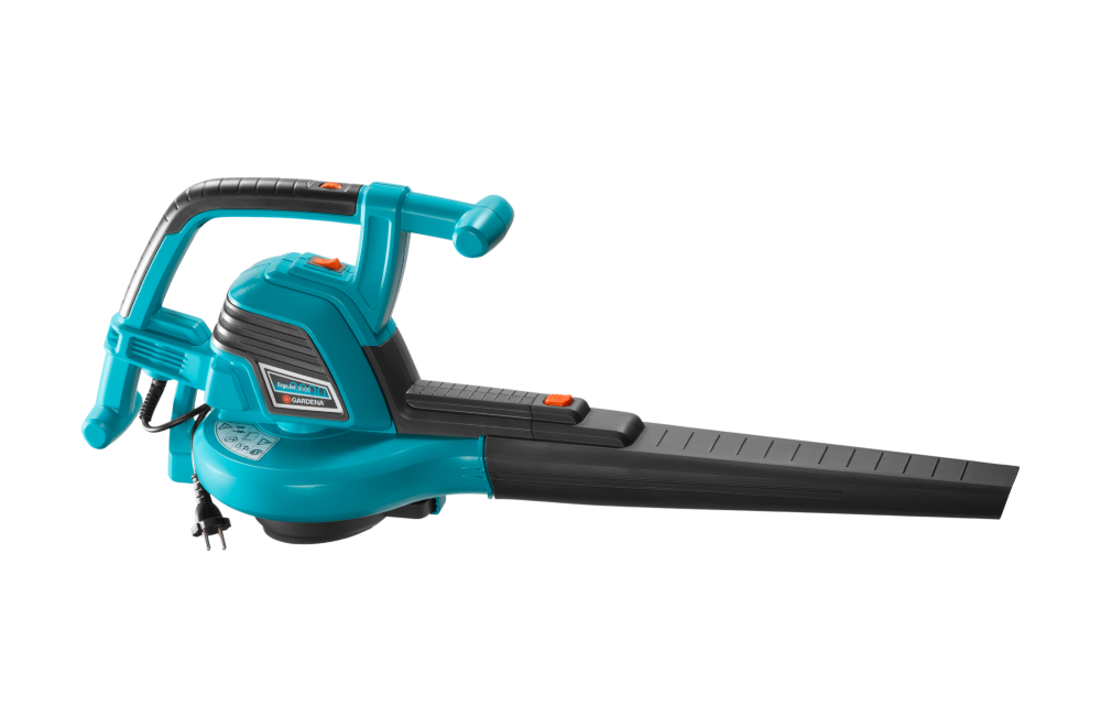 Electric Leaf Blower/Vacuum ErgoJet 3000, High Capacity, 3000 W, 310 km/h Blow Speed, 16:1 Shredding Ratio