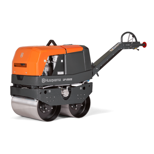 LP 6505 Duplex Roller, High Speed Granular Soil & Asphalt Compactor, 9.4 hp, 765 kg