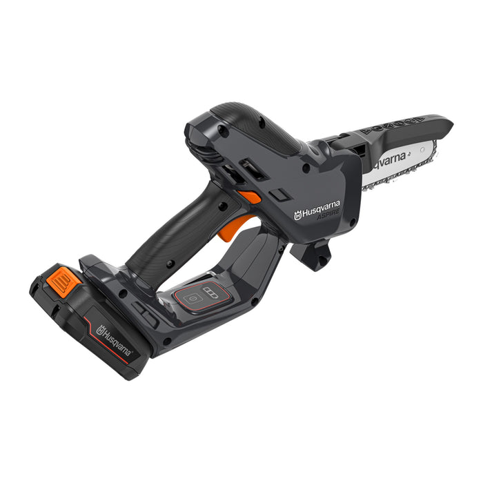 Aspire™ PE5-P4A Telescopic Battery Pruning Saw, 18 V, Li-Ion, 3 m Reach, 12.5 cm Blade, 75 mm Cutting Width