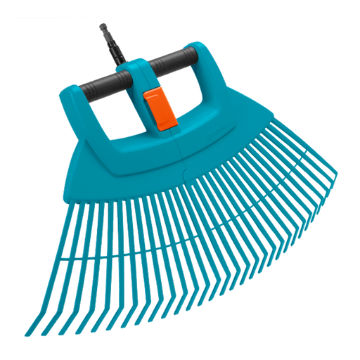 XXL Vario Plastic Fan Rake, Ultimate Garden Debris Collection, 77 cm Working Width