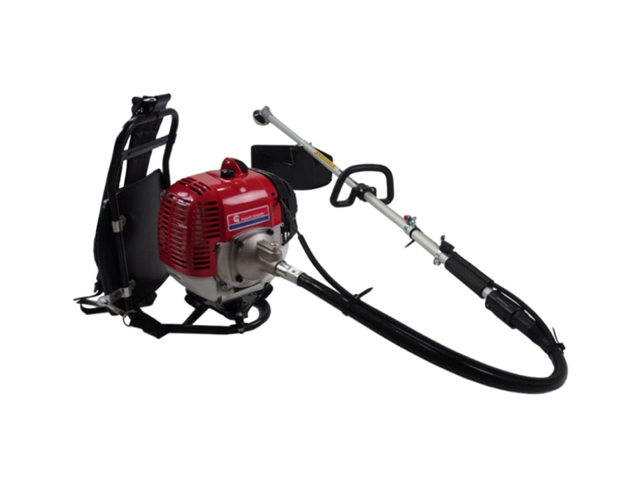 MBS5020RS Japanese Backpack Brushcutter, Heavy-Duty, 49.9 cc, 38 cm Working Width, 20,000 m² Working Area Capacity