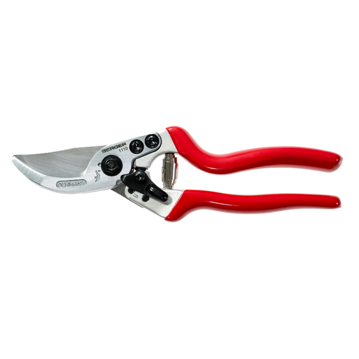 1110 Pruning Hand Shear Secateur, Professional Grade, 25 mm Cutting Diameter, Oil Groove, 250 g