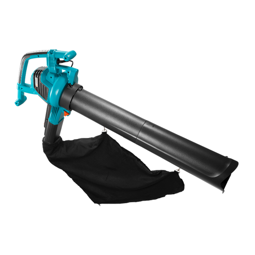 Electric Leaf Blower/Vacuum ErgoJet 3000, High Capacity, 3000 W, 310 km/h Blow Speed, 16:1 Shredding Ratio