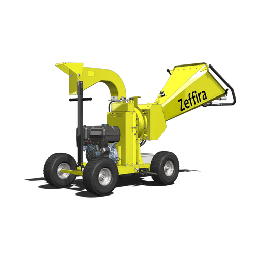 Zeffira Italian Wood Shredder/Chipper, For Professional Users, 13 hp, 8.5 cm Shredding Diameter Capacity