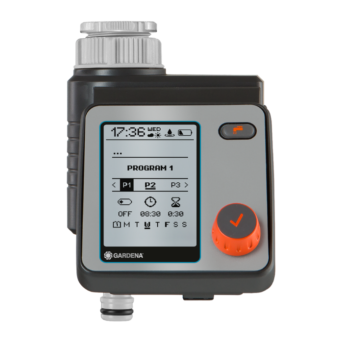 Water Control Master, Ultimate Water Timer for Efficient Irrigation, Sensor Connection, 6 Watering Cycles