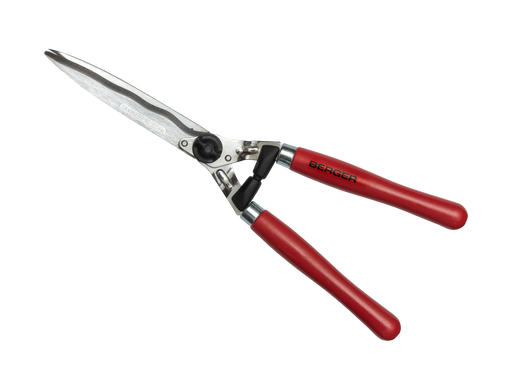 Hedge Shear/Clipper, High-Performance Steel with Beech Wood Handles, 24 cm Blade Length BERGER 4590