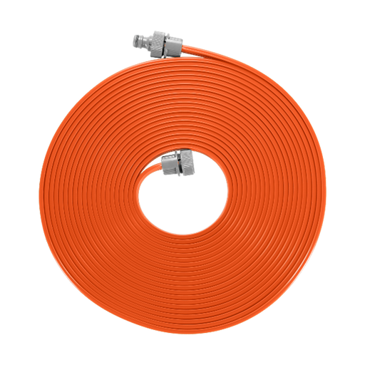 Sprinkler Hose 15 m for Precise and Positioned Garden Watering, Orange