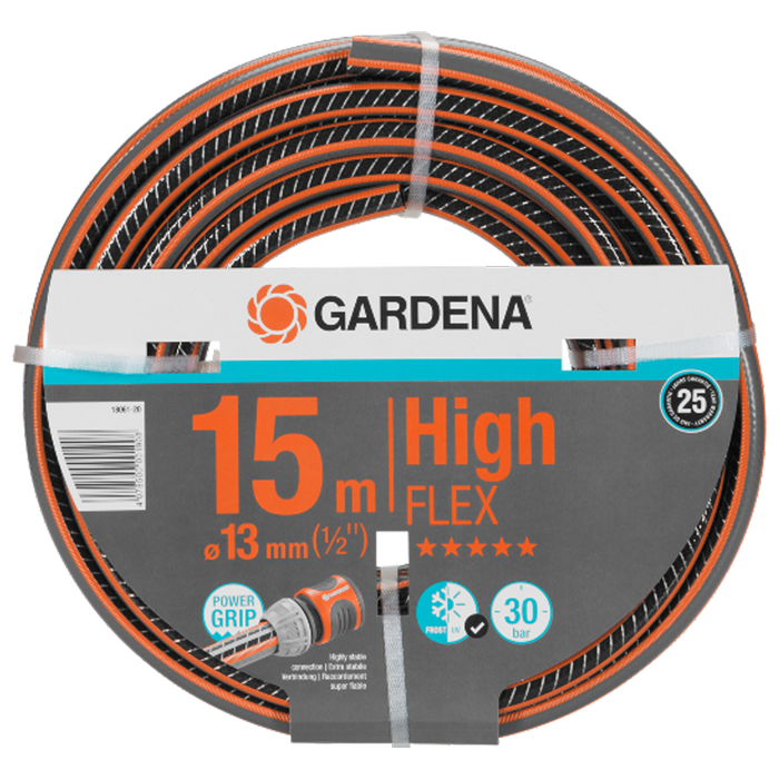 Comfort HighFLEX Hose 13 mm (1/2"), 15 m, 30 bar Burst Pressure, Optimal Hold & Everlasting