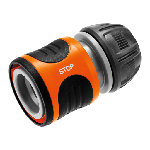 Water Stop Connector 13 mm (1/2") – 15 mm (5/8"), Water Cut-Off Feature