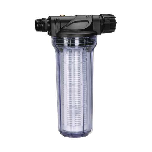 Pump Preliminary Filter 6,000 l/h for Garden Watering Systems, 33.3 mm (G 1") Mating Thread, Protects Against Impurities