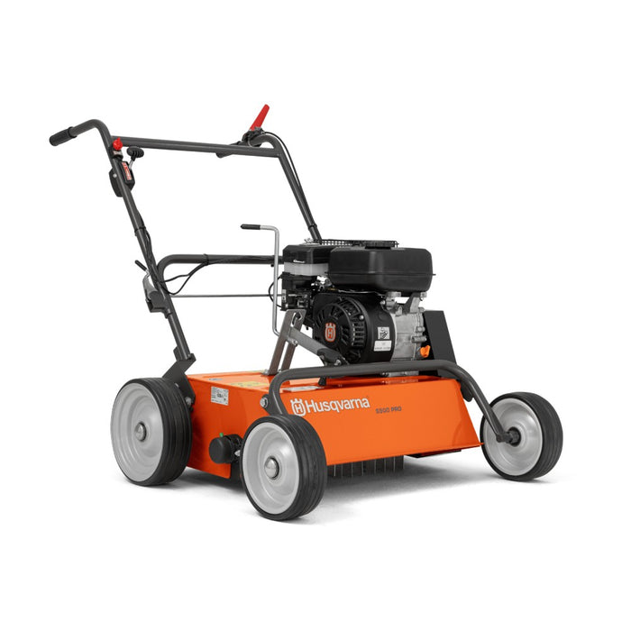 S 500 PRO Petrol Scarifier/Dethatcher, Swing Blades, 6 hp, 50 cm Cutting Width, 0.5 cm Working Depth