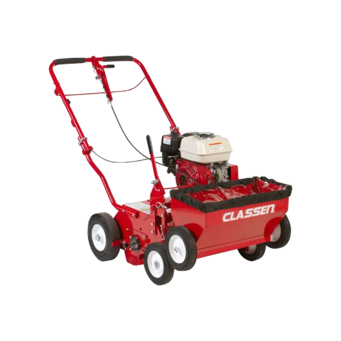 TS20 Turf Seeder/Overseeder, 20" Seeding Width, Double-Edged Seeding Blades, 1.5" Spacing, 13.6 kg Seedbox Capacity