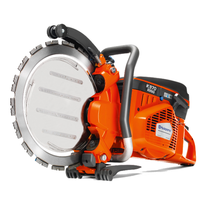 K 970 Ring Petrol Power Cutter for Deep Cuts, 6.5 hp, 270 mm Maximum Cutting Depth, 13.8 kg