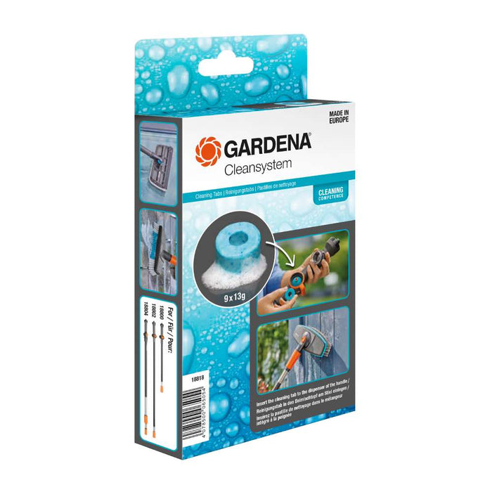 Soap Tabs for GARDENA Cleansystem Applications, Wet Cleaning