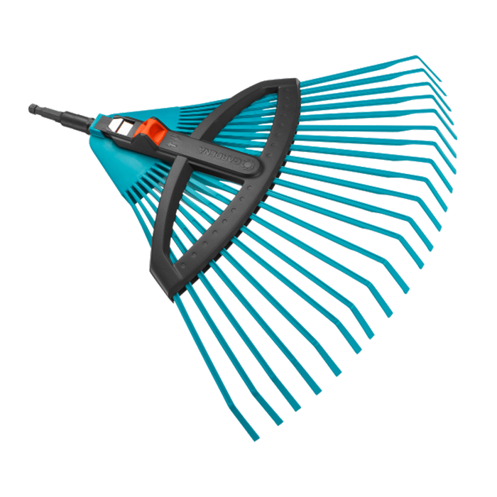 Adjustable Rake for Efficient Garden Clean-Up, Plastic, 35 - 52 cm Working Width