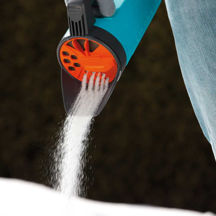 Hand-Held Small Caster S Spreader, 4 Dosage Degrees, 1.2 L Container Capacity