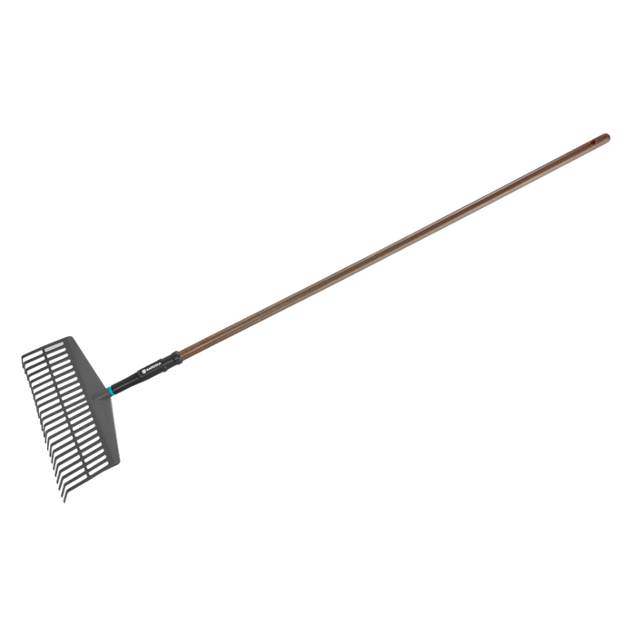 NatureLine Lawn Rake, 43 cm Working Width, High-Quality Plastic Tines