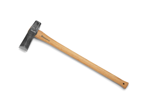Sledge Axe for Log Splitting, 80 cm, 2.5 kg, Hand-Forged, Hickory, Hardened Striking Face