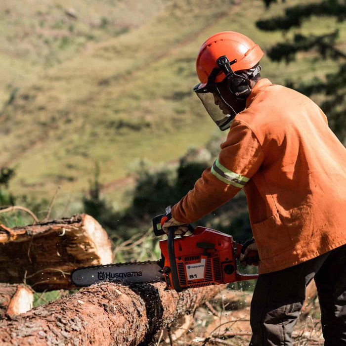 61 Legendary Petrol Chainsaw, 61 cc, 4.1 hp, 50 cm Blade, 3/8" Pitch, 6.2 kg