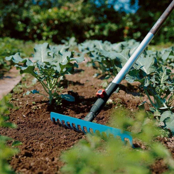 Multipurpose Rake for Gardening and Soil Work, 36 cm Working Width