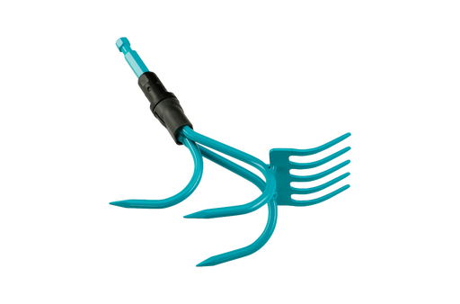 Combisystem Grubber-Rake, 9 cm Working Width, Premium Gardening Tool