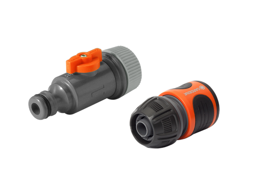 Soaker Hose Connection Set with Control Valve