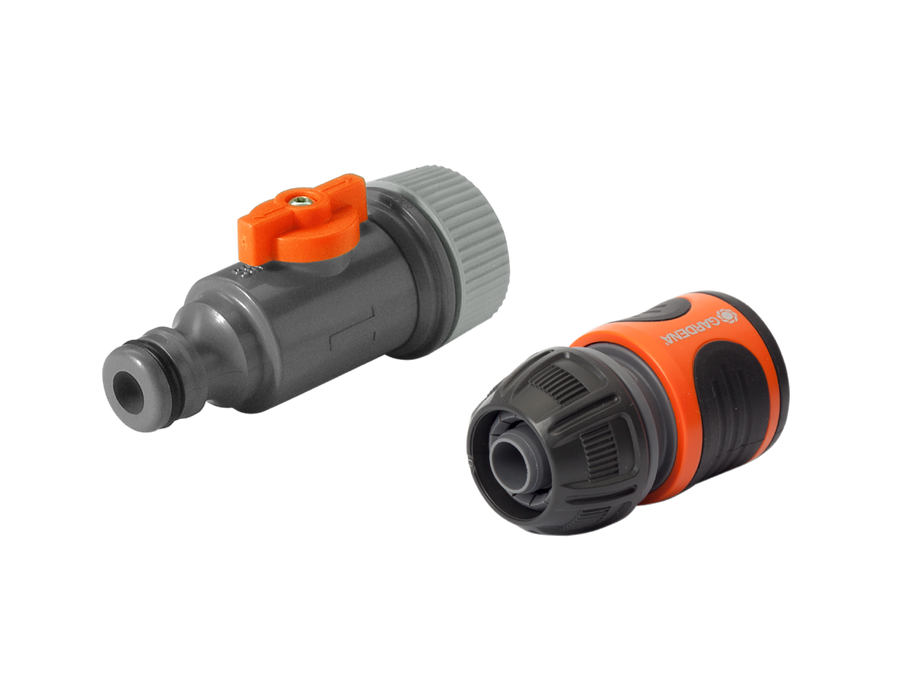 Soaker Hose Connection Set with Control Valve