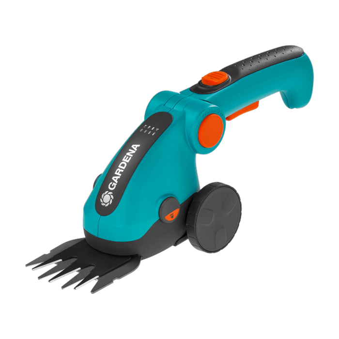 Battery Grass Shears ComfortCut Li, Precision Edge Trimmer, 3.6 V, 8 cm Cutting Width, Wheeled Attachment