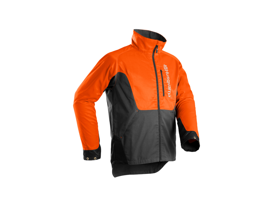 Classic Forest Jacket for Outdoor Tasks, High-Quality Polyester/Cotton Twill