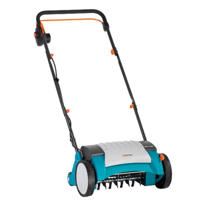 Electric Lawn Aerator EVC 1000, Enhance Lawn Health, 1000 W, 30 cm Working Width, 600 m² Working Area Capacity