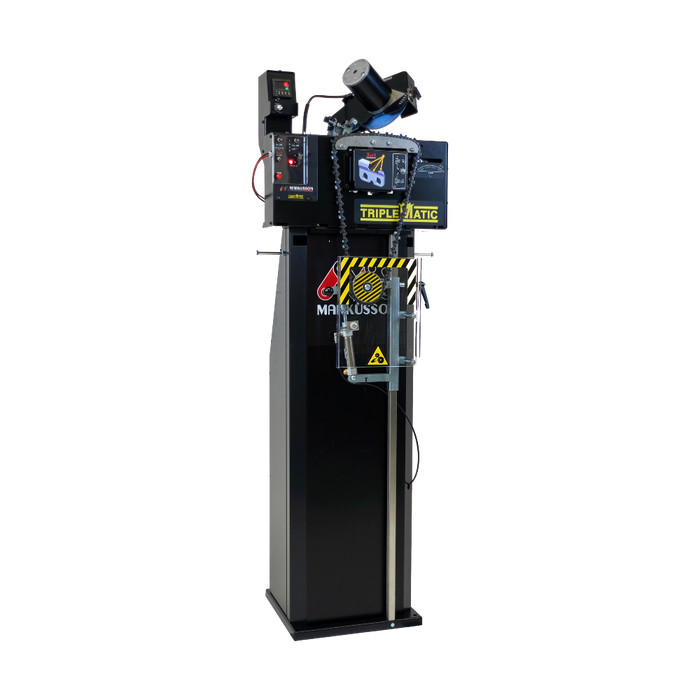 Triplematic Chain Grinder, Revolution in Sharpening Technology, 12V DC Minimum, 15V DC Maximum, 2,800 rpm