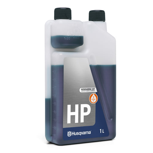 HP Two-Stroke Engine Oil 1L for Low-Quality Fuels, Dosage, 1:50 Ratio, Semisynthetic