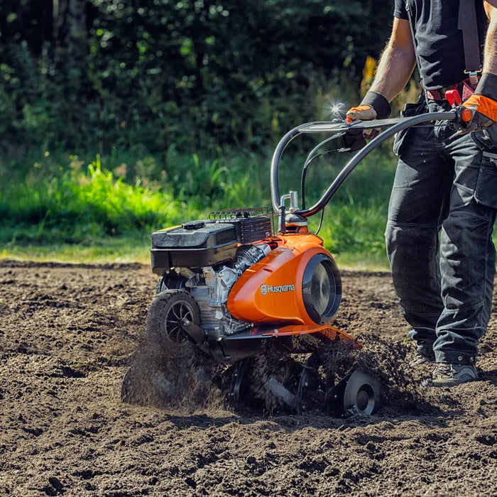 Getting started with a garden tiller