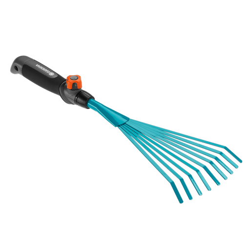 Combisystem Hand Rake for Efficient Garden Maintenance, 12 cm Working Width