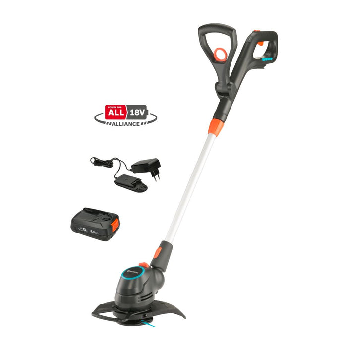Battery Trimmer ComfortCut Li-18/23 Ready-To-Use Set, Cordless & Lightweight, 18 V, 230 mm Cutting Width