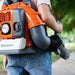 Toy Backpack Leaf Blower, Husqvarna 150B Model, Real Blower Sound, Blows Bubbles-4