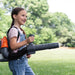 Toy Backpack Leaf Blower, Husqvarna 150B Model, Real Blower Sound, Blows Bubbles-3