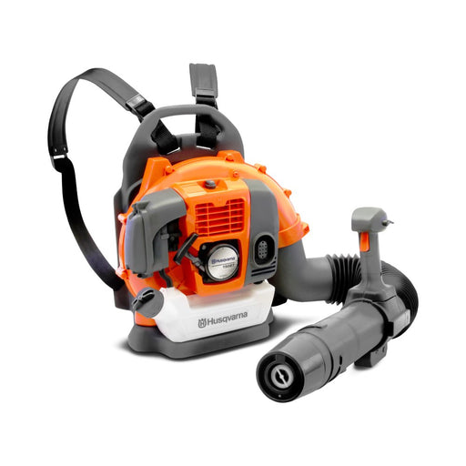 Toy Backpack Leaf Blower, Husqvarna 150B Model, Real Blower Sound, Blows Bubbles-1